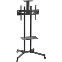 Aisens Tv/monitor Gulvstativ Med Hjul 37-70 Tommer