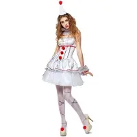 My Other Me Fun Company Mystisk Klovnekostyme