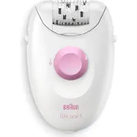 Braun Silk-épil 1 1-000 20 tweezers Pink, White