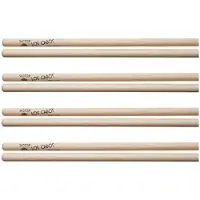 Los Cabos Shotgun Hickory Wood Tip Drumsticks 2 Pair Pack