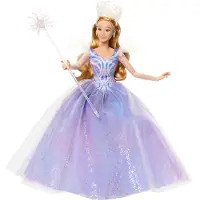 Wicked Deluxe Glinda-dukke I Iriserende Kjole