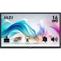 MSI PRO MP165 E6 bærbar skjerm 15.6 1920 x 1080 60 Hz IPS