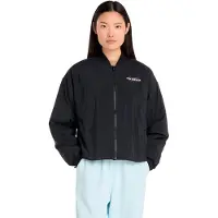 New Balance for woman. WJ53500 Woven bomber jacket reinvented black (M), Casual, Nylon