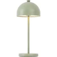 QAZQA Bordlampe grønn inkl. LED IP54 oppladbar med ladestasjon - Squirrel