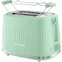Russell Hobbs 27374-56, 2 skiver, Grønn, Rustfritt stål, 800 W, 0,61 m, 191 mm