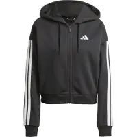 Adidas Essentials 3 Stripes French Terry Genser Med Hel Glidelås