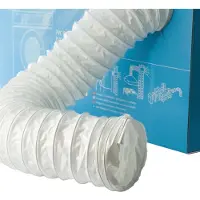 Nordic Quality Ventilasjonsslange 150 mm til bærbar AC - Pris per meter