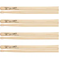 Los Cabos Power Maple Wood Tip Drumsticks 4 Pair Pack