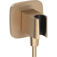 Hansgrohe Slangeudtag FixFit Q m/holder, b.bronze
