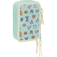 Safta Triple Filled Cats &amp; Dogs Pennal 37 Stykker