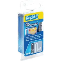 Rapid High Performance - Stifter - No. 36 - 12 mm - galvanisert metall - pakke av 864