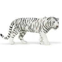 Papo Hvit Tiger - H: 6,8 cm - - OneSize - Lekedyr