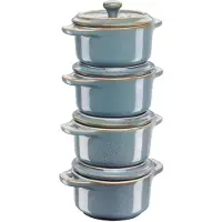 Zwilling Mini Cocotte Rund Antikk 200ml 4 Enheter