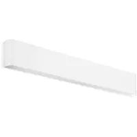 Ideal Lux LED-vegglampe Delta, hvit, bredde 61 cm, 3 000 K