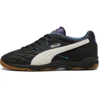 Puma King Indoor Street Soccer 94 Sneakers Unisex, Shoes, Black/Vapor Gray, 45
