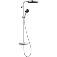 Hansgrohe hansgorhe Pulsify S Puro Showerpipe 260 1jet EcoSmart m/Ecostat Fine og håndbruser 3jet forkr
