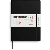 Adlibris Weekly Planner & Notebook 2026 A4+ Black Leuchtturm1917