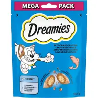 Dreamies kattesnacks Big Pack - Økonomipakke: Laks (6 x 180 g)