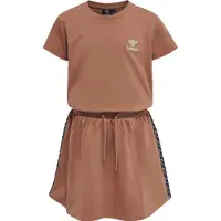 Hummel Kjole - hmlHedda - Kobber Brown - - 11 år (146) - Kjole