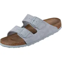 Birkenstock Arizona Suede Leather Sandaler blå