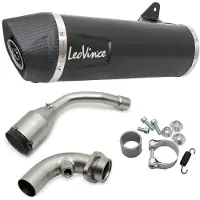 Leovince Nero Vespa Gts 300 Hpe Abs 21-24 Homologert Komplett Linjesystem
