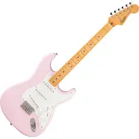 Squier Classic Vibe 50s Stratocaster HT MN Parchment Pickguard Shell Pink