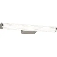 QAZQA Retro vegglampe gunmetal 60,4 cm inkl. LED IP44 - Coco