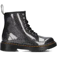 Dr. Martens Støvler - 1460 J - Tåke Glitter - Black/Sølv/Neb - - 31 - Støvler