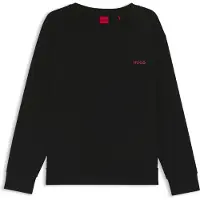 HUGO Id 10276976 Red Langarmet Pyjamas-t-skjorte