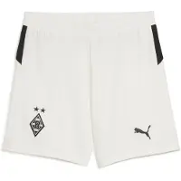 Puma Borussia Mönchengladbach 25/26 Shorts Youth, Clothing, Warm White/Black, 15-16Y