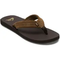 Quiksilver Carver Suede Core Sandaler brun