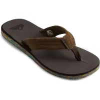 Quiksilver Carver Suede Recycled Sandaler brun