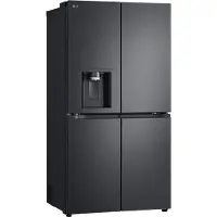 LG GML960EVBE kombiskap 641 L klasse E 91,4 cm, Essence Black Steel