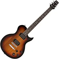 Gear4Music New Jersey II Elektrisk Gitar fra Vintage Sunburst - Nesten Nytt