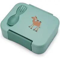 Carl Oscar Matboks m. Gaffel/Skje - BentoBox - 1,59 L - Grønn m. - - OneSize - Matboks