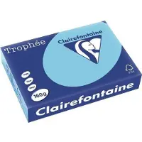 Clairefontaine Trophée, Kopiering, A4 (210x297 mm), 250 ark, 160 g/m², Lyseblå