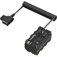 SmallRig 4884, 1,1 m, Sort, D-Tap, NP-F / DC, USB-C, Dummy, 400 mm