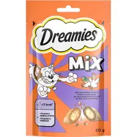 Dreamies Mix kattesnacks - Økonomipakke: Kylling & And (6 x 60 g)