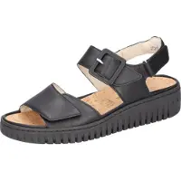 Waldlaufer klassisk damesandal - Svart - Sandaler