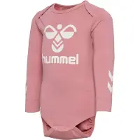 Hummel Body I/e - hmlMarie - Dusty Rose m. Logo - - 74 - Langermet Body