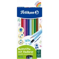 Pelikan 12 SLETTBAR FARGEBLYANTER