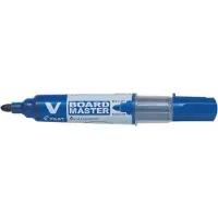 Pilot Whiteboardmarker Pilot V-Board Master blå, rund spids 2,3mm - (10 stk.)
