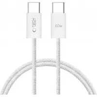 Tech-Protect UltraBoost Classic Type-C kabel - PD60W/3A, 1m - Hvit