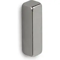 MAUL Neodym-Stabmagnete (B)4 x (T)15 x (H)4 mm, nikkel Haftkraft: 2 kg, liten Form fell Power, Stabform - 1 Stk (61690 96)