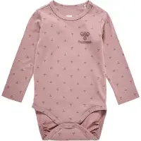 Hummel Body I/e - hmlBeesy - Deauville Mauve - - 2 år (92) - Langermet Body