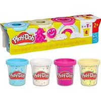 Play-Doh Modelleire - 4-pack - 340g - Confetti Fun - - OneSize - Modelleire