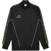 Puma KING Anthem Football Jacket Men, Clothing, Black/Gold, S