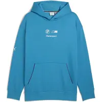 Puma BMW M Motorsport Essentials Fleece Hoodie Men, Collection, Tropical Blue, M