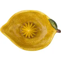 Bloomingville - Limone Lemon Juicer Ø10.5 cm - Yellow Stoneware