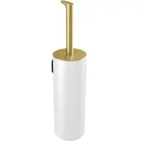 Pressalit Toiletbørste b. - messing/hvid Toiletbørste, børstet messing/hvid